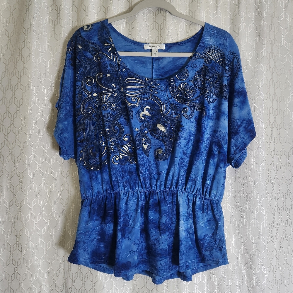 Womans Elegant Pullover Blouse